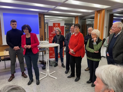 Mitgliederehrung auf der MV 2023