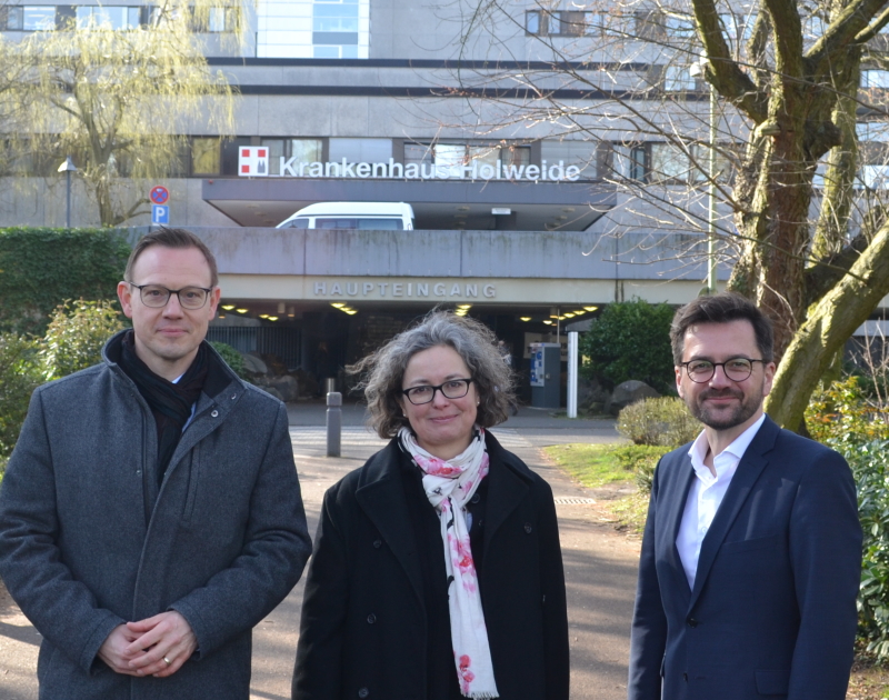 von links: Martin Börschel, Carolin Kirsch, Thomas Kutschaty